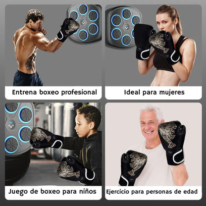 Máquina de boxeo inteligente + GUANTES DE BOXEO  🥊🥊