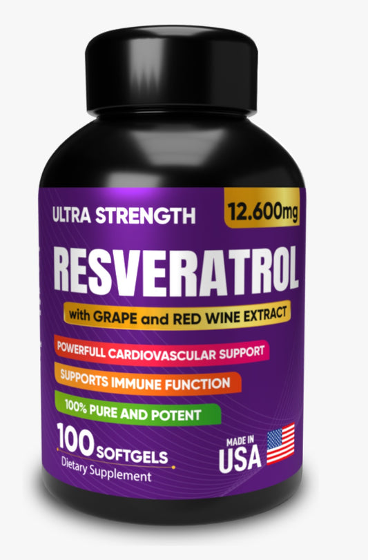 Resveratrol x 100 capsulas | Antienvejecimiento