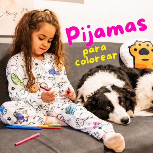 PINTUPIJAMA COLOREABLE😍 PARA NIÑOS 😍 + SET 24 Marcadores Lavables